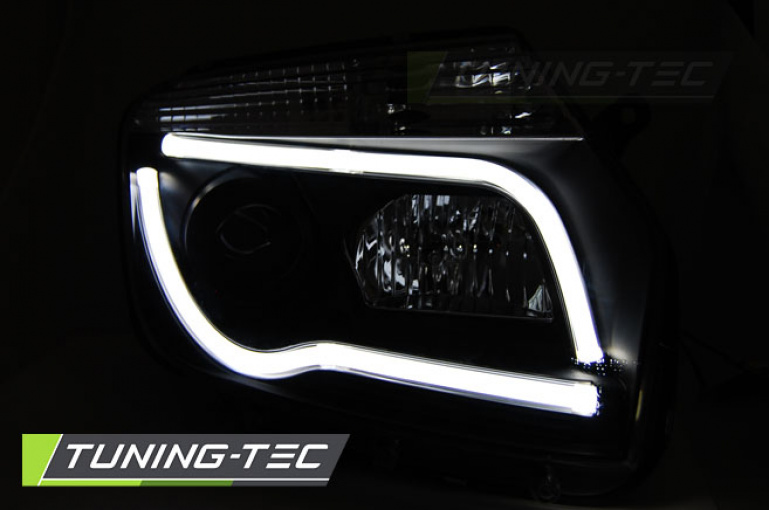 LED Tagfahrlicht Design Scheinwerfer für Dacia Renault Duster 10-14 schwarz LTI